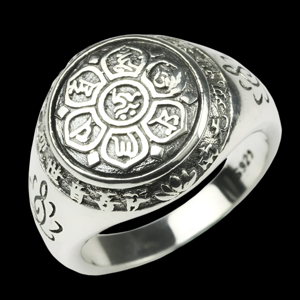 MANDALA GUARDIAN - 925 STERLING SILVER