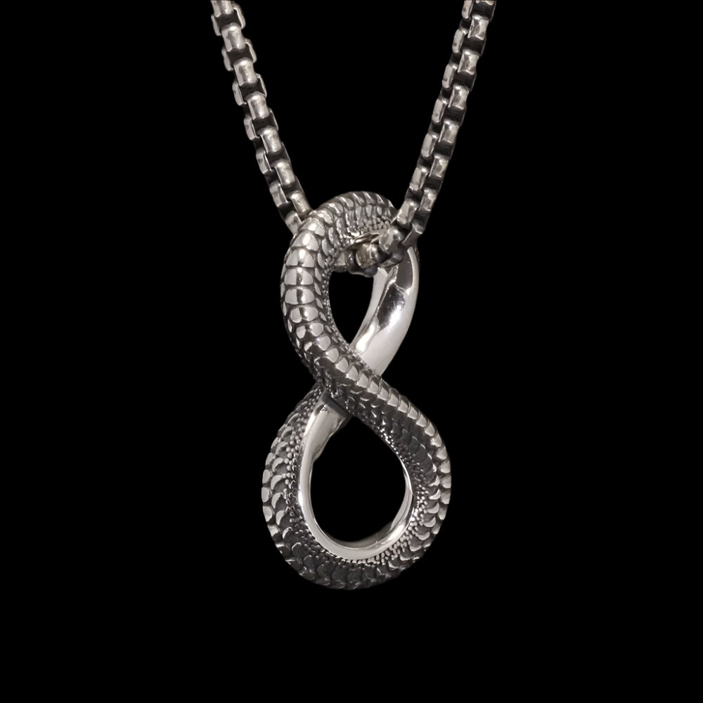 INFINITY SNAKE - 925 STERLING SILVER