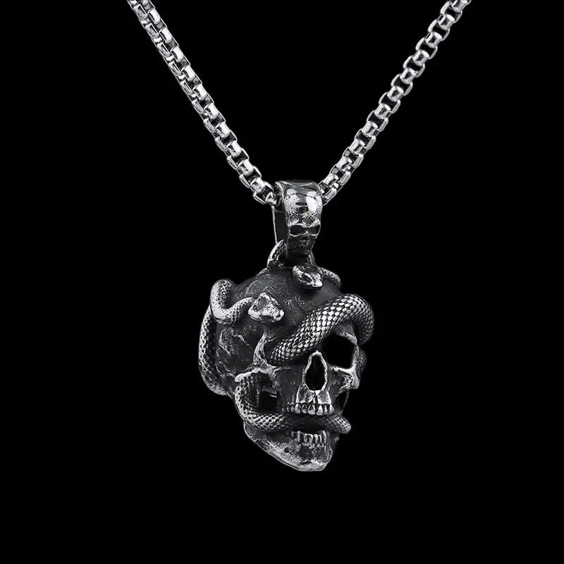 SNAKE & SKULL