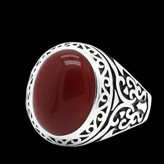 BLOODSTONE VOW - 925 STERLING SILVER