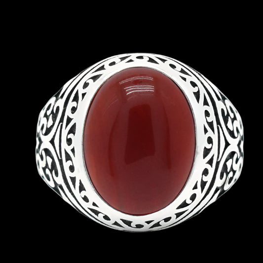 BLOODSTONE VOW - 925 STERLING SILVER