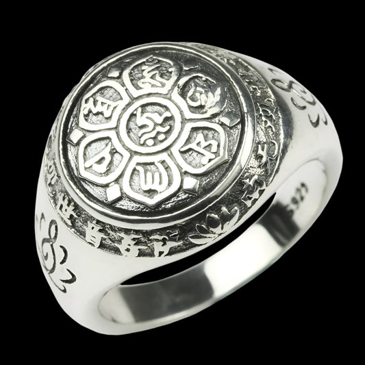 MANDALA GUARDIAN - 925 STERLING SILVER