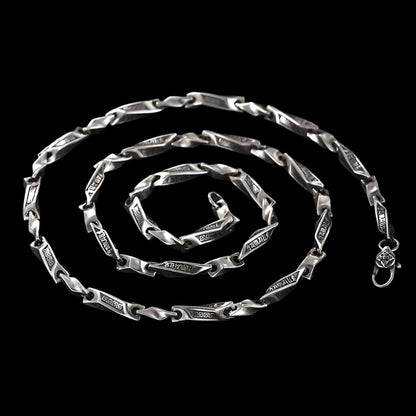 CHAIN OF OATHS - 925 STERLING SILVER
