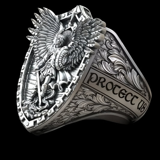 MICHAEL THE VANQUISHER - 925 STERLING SILVER
