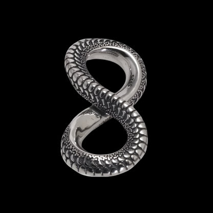 INFINITY SNAKE - 925 STERLING SILVER