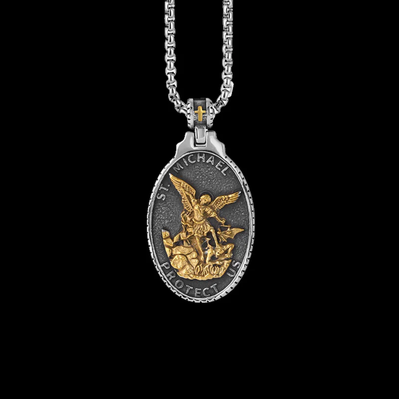 ST. MICHAELS BADGE