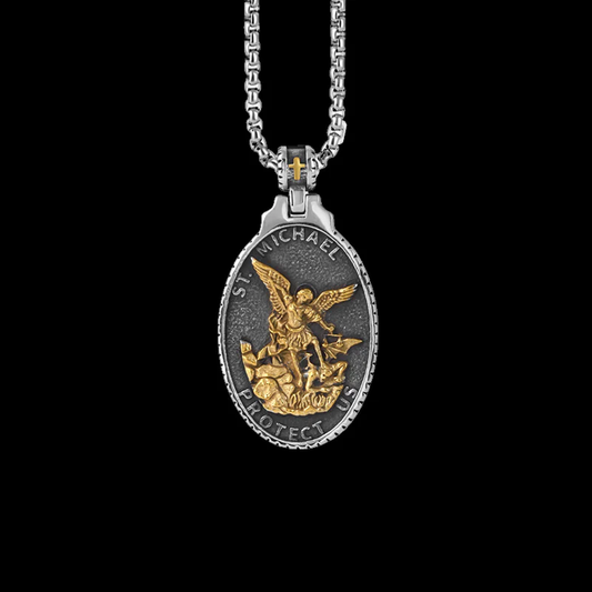 ST. MICHAELS BADGE